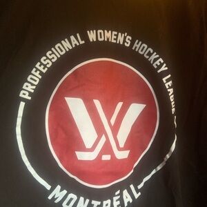 Women's Hockey League Black T-Shirt